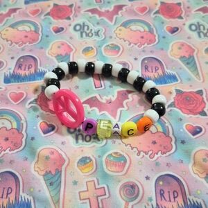 Peace Kandi Bracelet